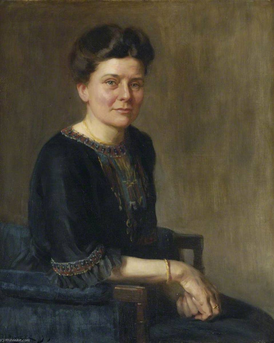 Mary Miller Allan, Principal Of Homerton College (1903–1935) — Hugh Goldwin Riviere