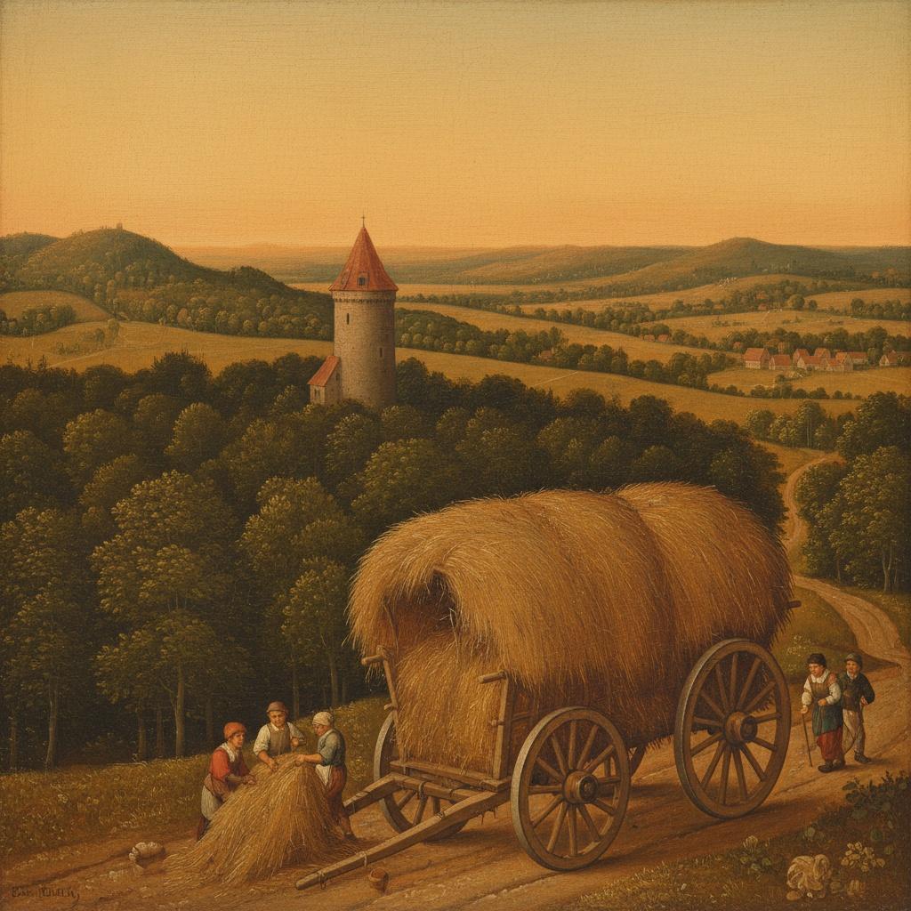 The Golden Harvest: An Eternal Pastoral Solitude — Marc Duvallier