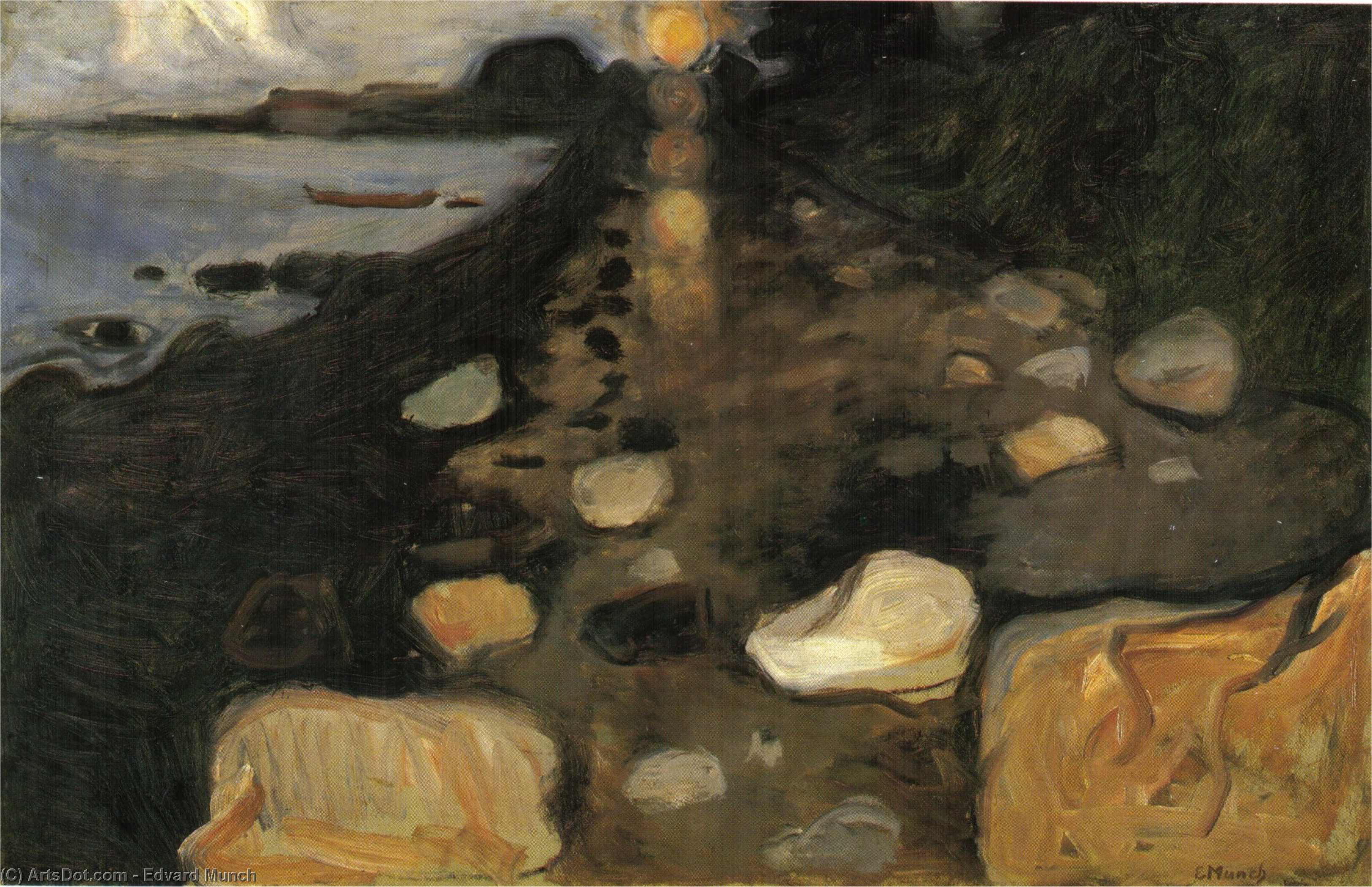 Moonlight On The Coast — Эдвард Мунк