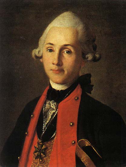 Portrait Of Heinrich Friedrich Wilhelm Von Ploets — Carl Ludwig Johann Christineck
