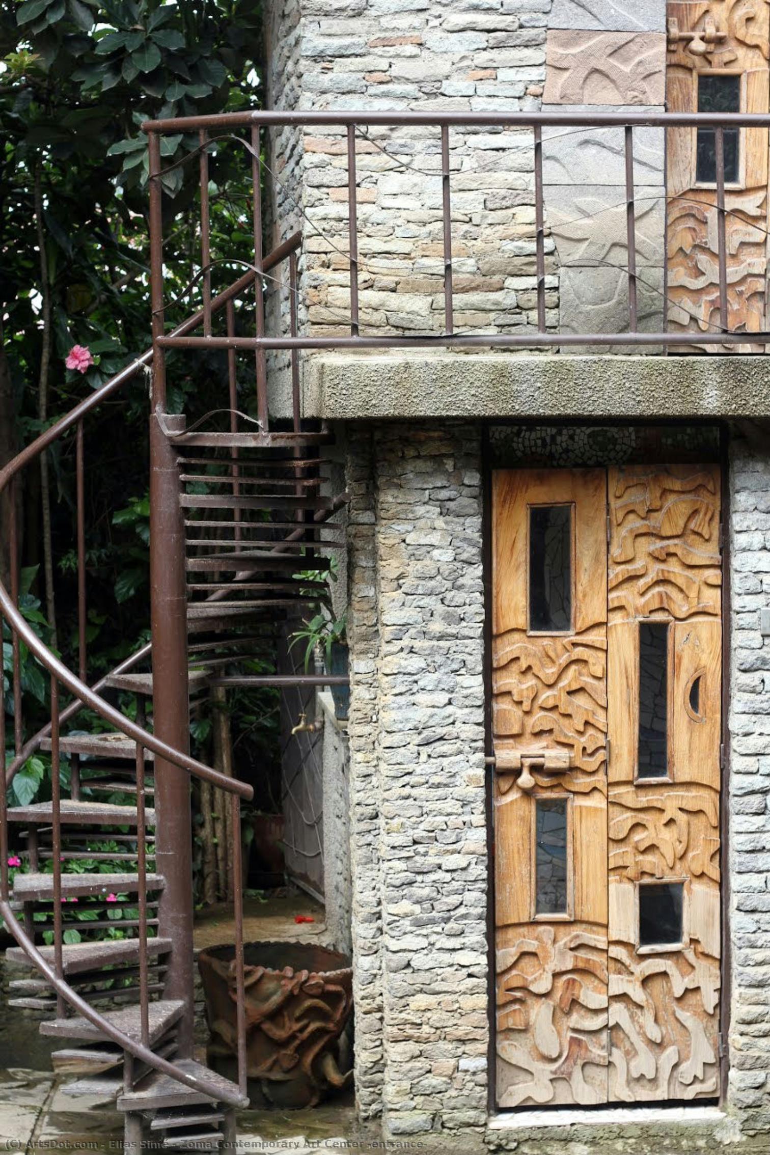 Zoma Contemporary Art Center (entrance) — Elias Simé