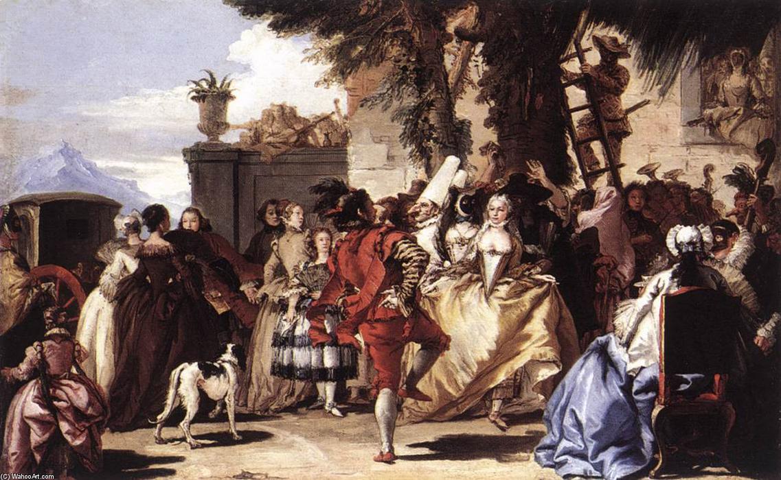 Ball In The Country — Giovanni Domenico Tiepolo