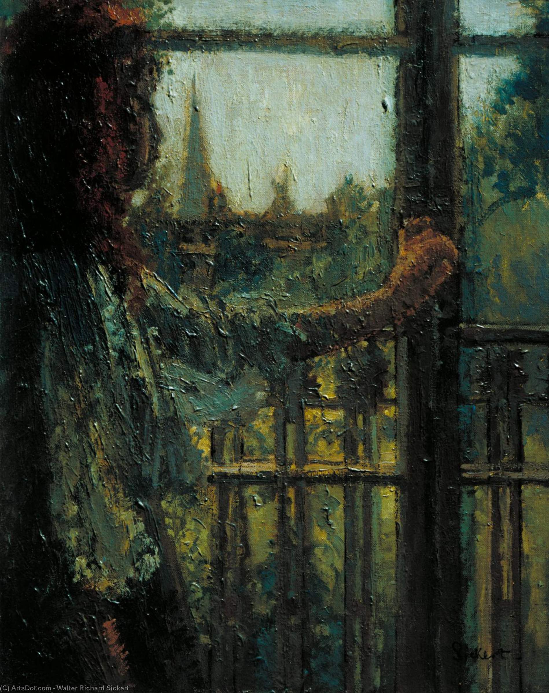 Girl At A Window, Little Rachel — Walter Richard Sickert
