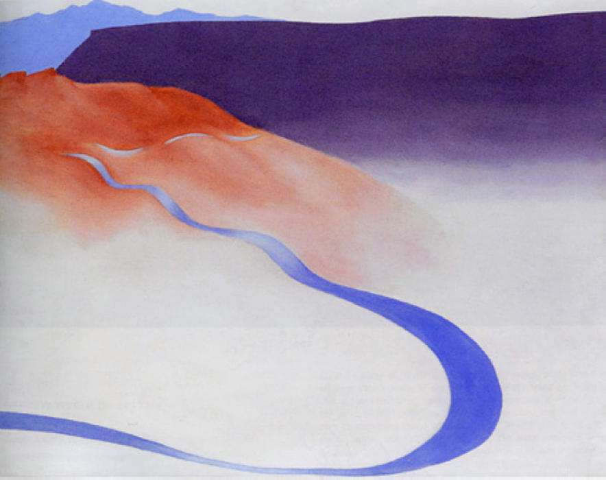 Road To The Ranch — Georgia O'keeffe