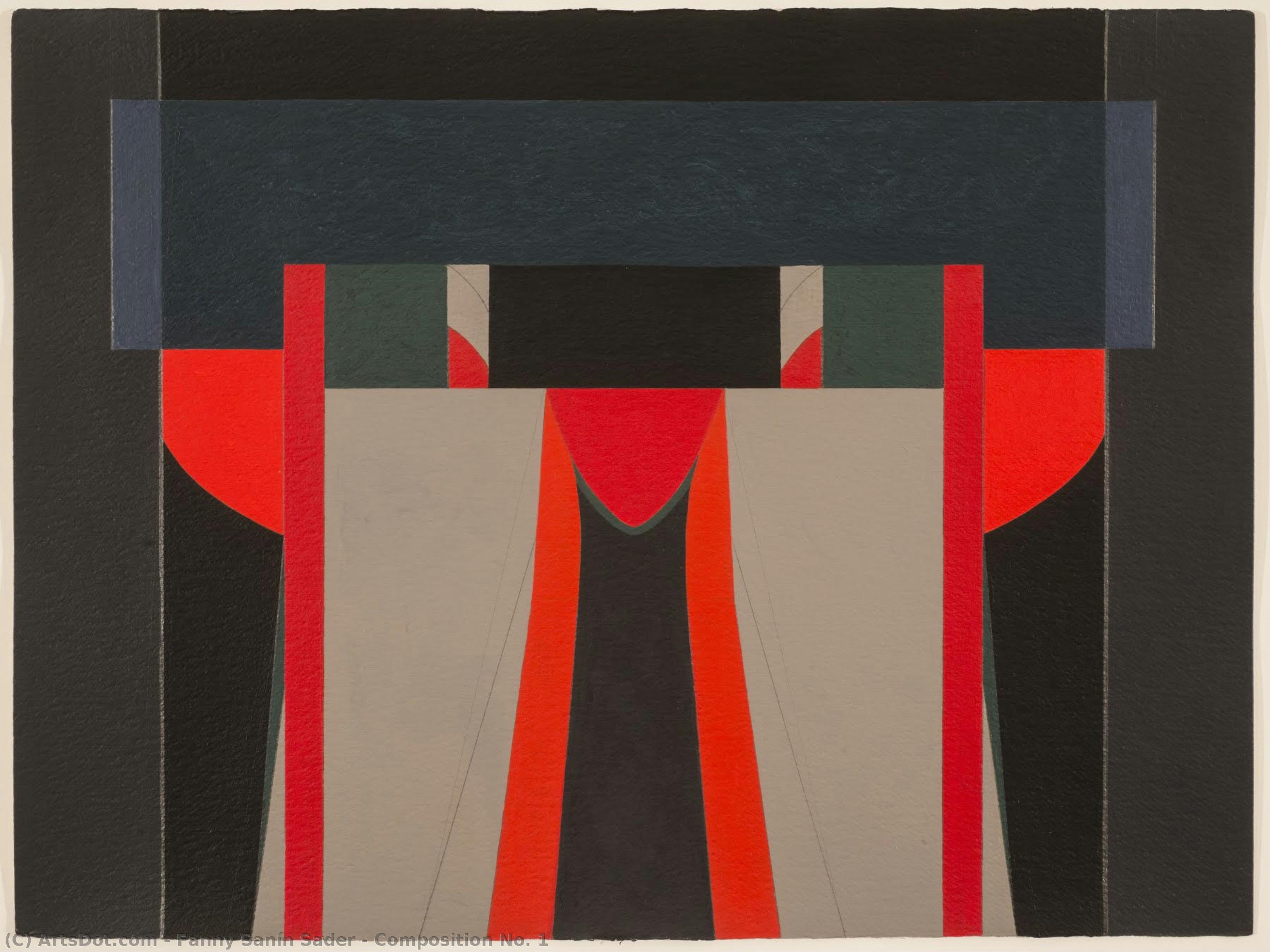 Composition No. 1 — Fanny Sanín Sader