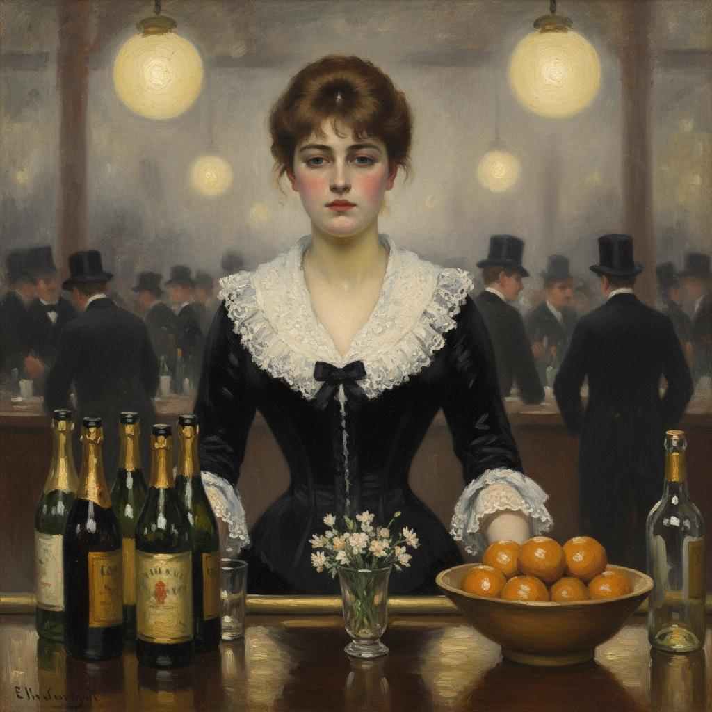 Luminous Solitude: Reflections In Gold And Shadow — Marc Duvallier