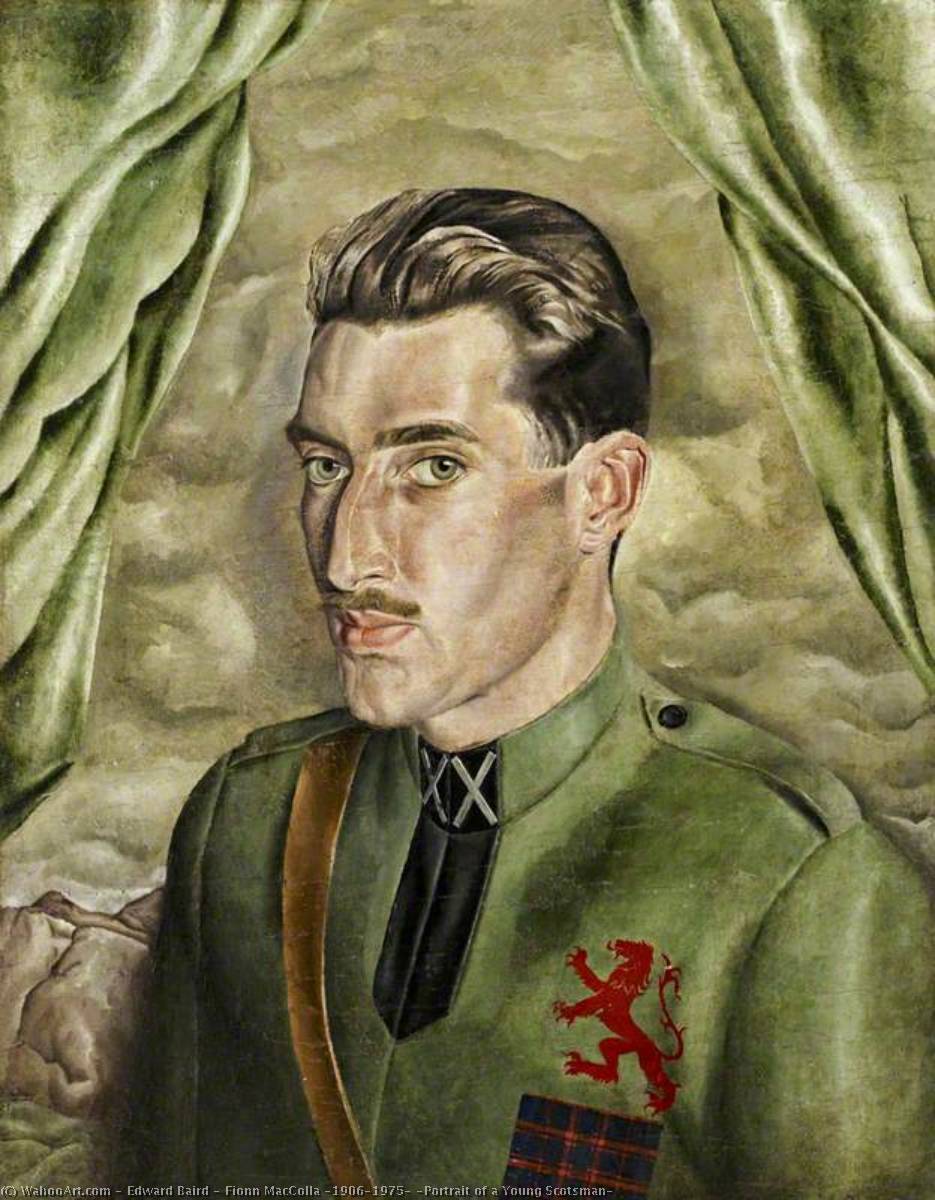 Fionn Maccolla (1906–1975) (portrait Of A Young Scotsman) — Edward Baird