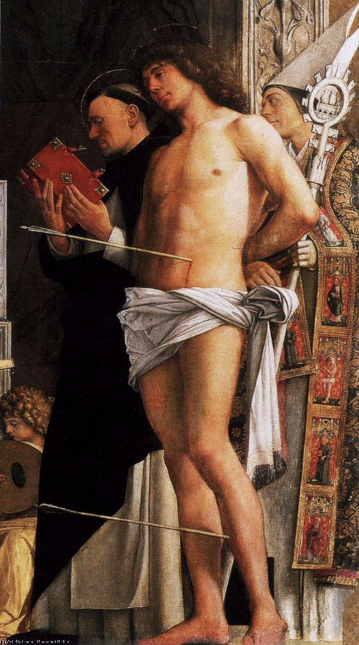 San Giobbe Altarbild (detail) — Giovanni Bellini (giambellino)