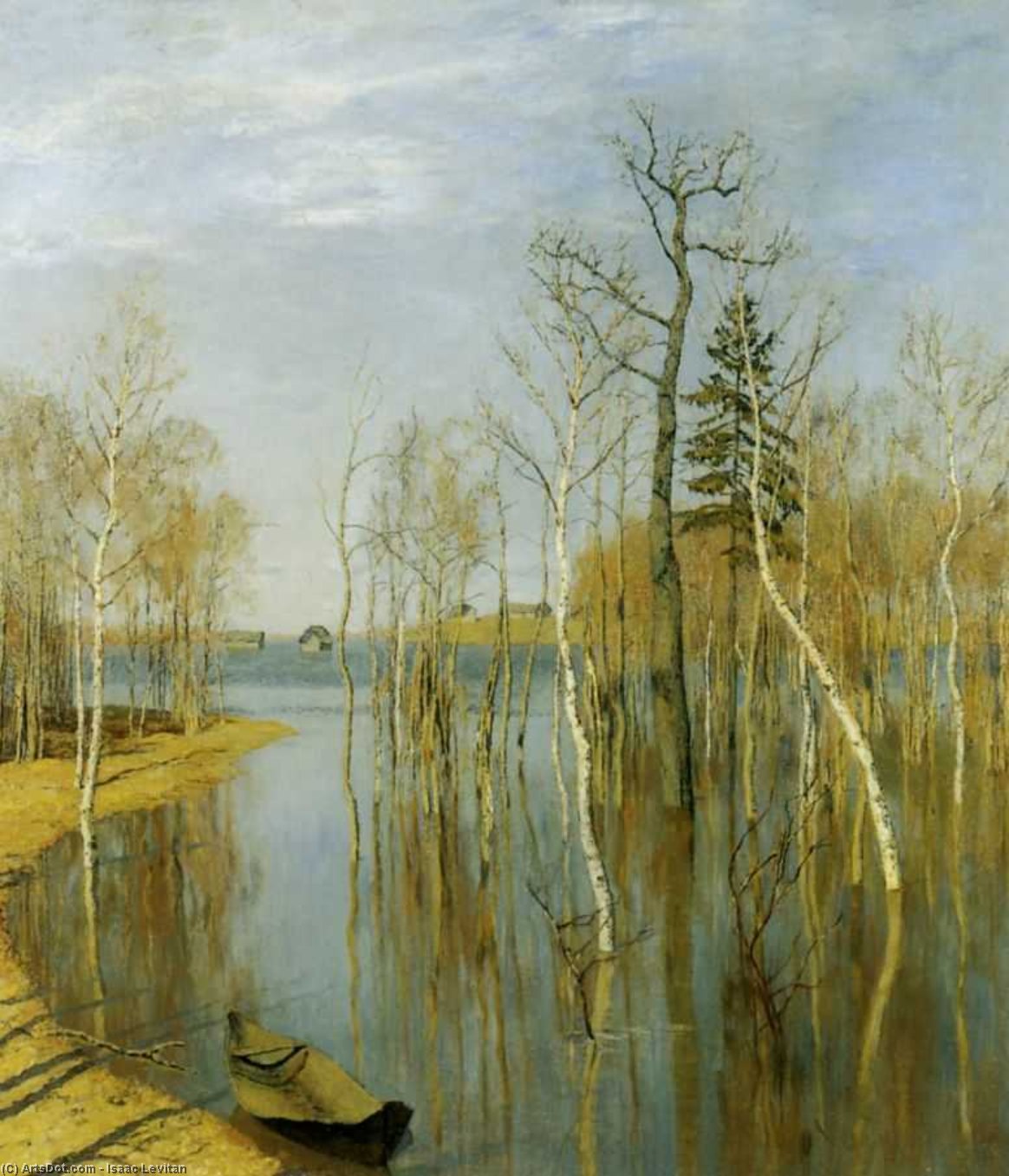 Inundación De Primavera — Isaak Ilyich Levitan