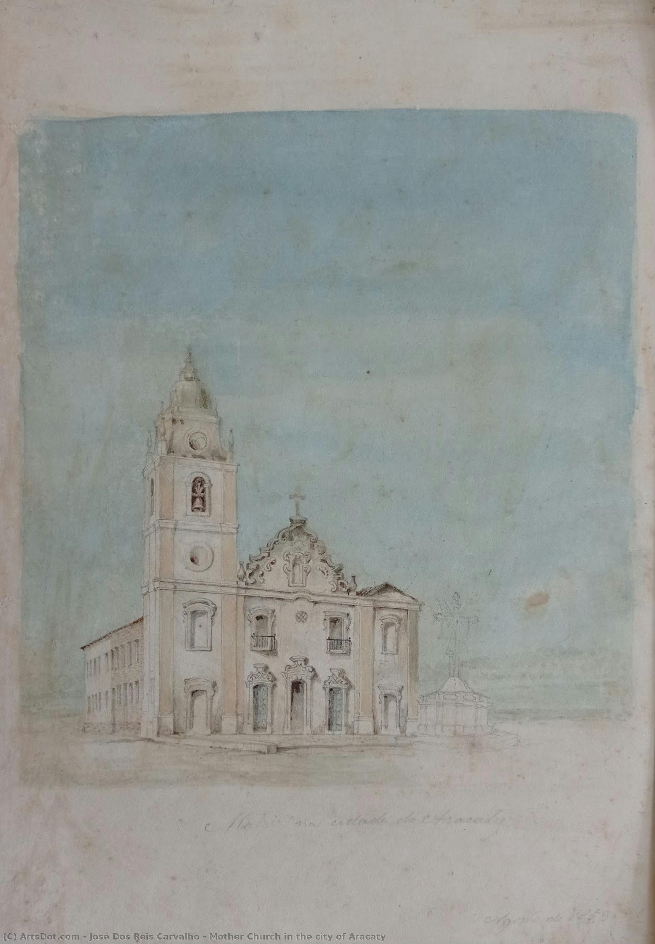 Mother Church In The City Of Aracaty — José Dos Reis Carvalho