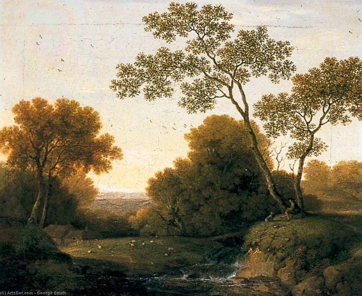 The Shepherd, Morning — Джордж Смит
