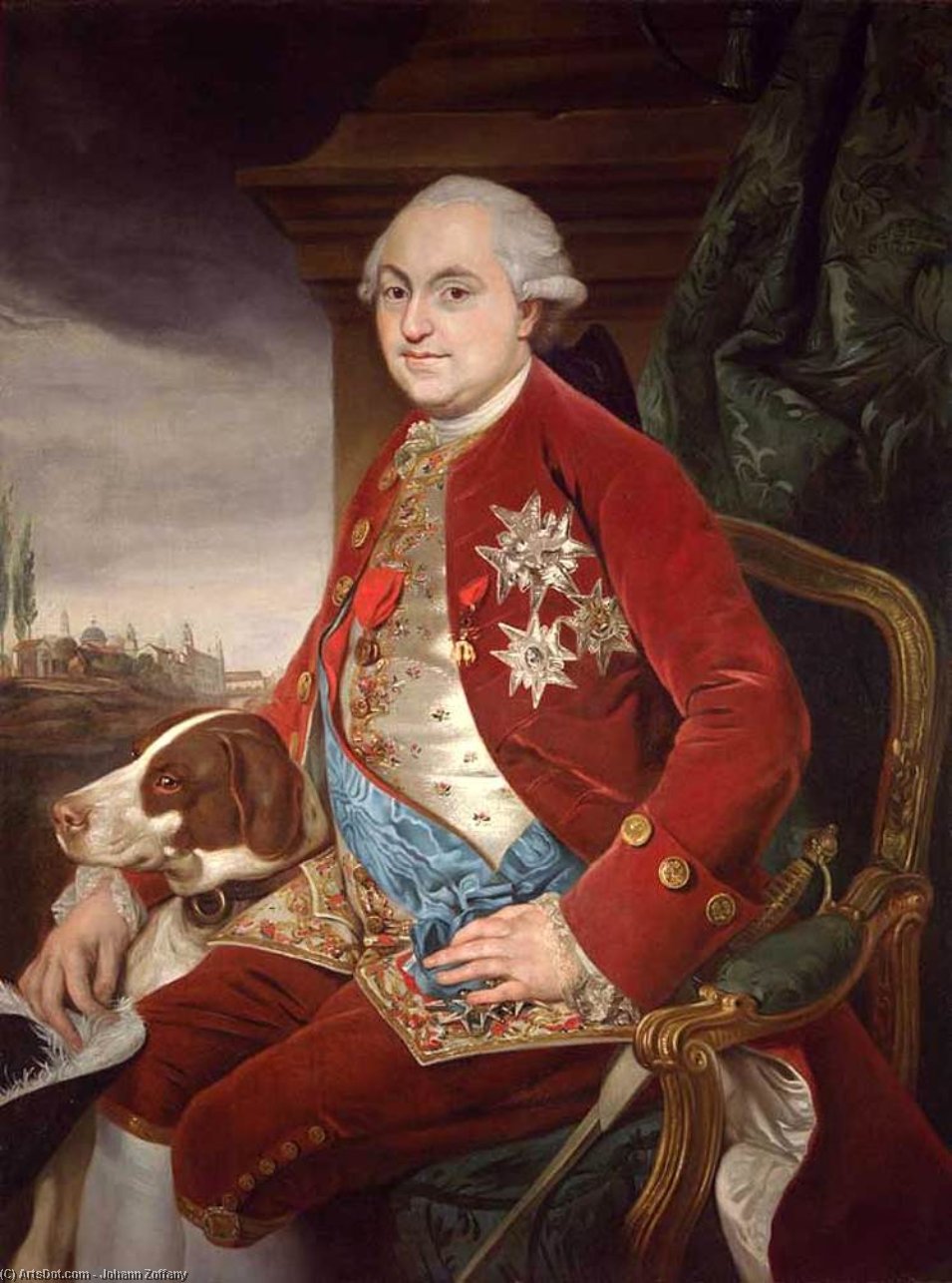 Portrait Of Don Ferdinando Di Borbone, Duke Of Parma — Johann Zoffany