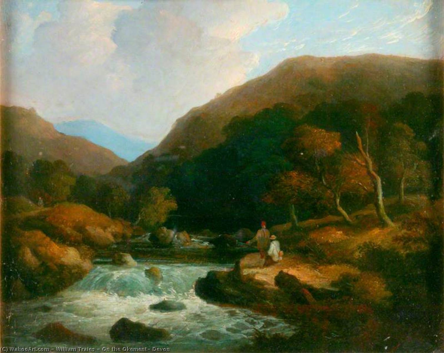 On The Okement, Devon — William Traies