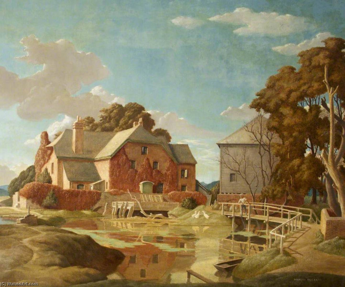 The Mill Pond — Eric Hesketh Hubbard