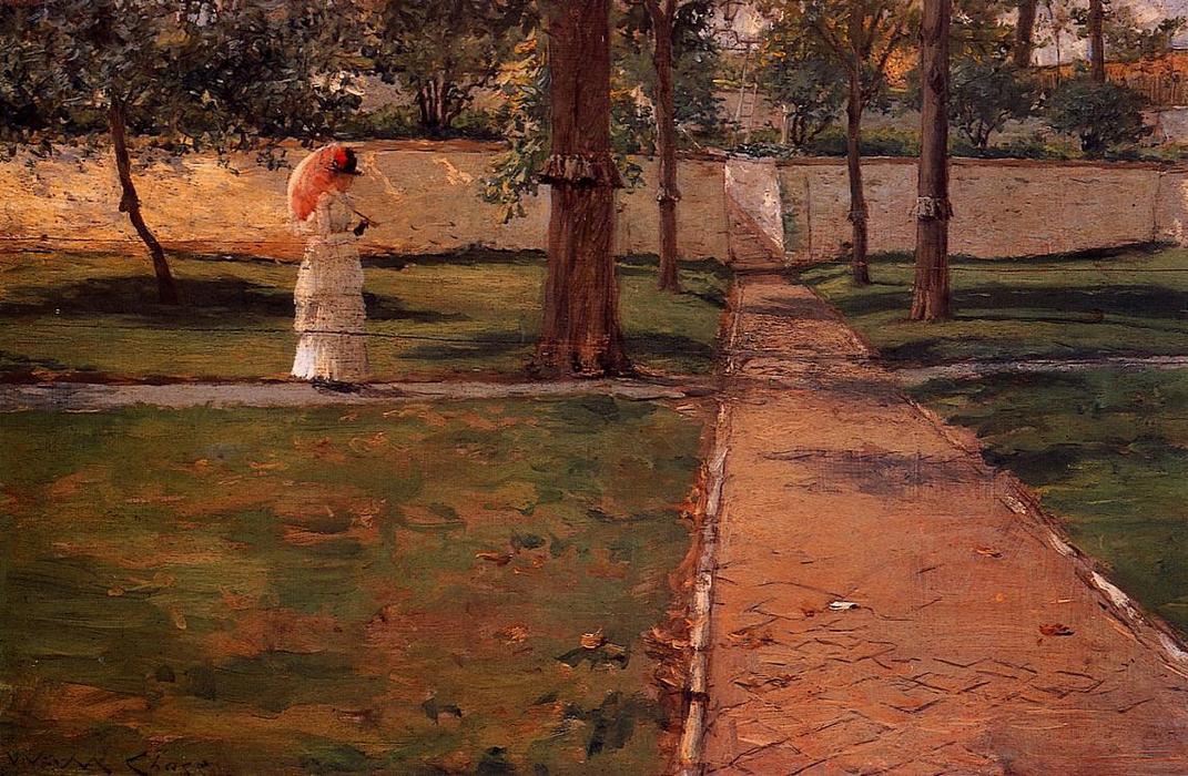 In Brooklyn Navy Yard — William Merritt Chase