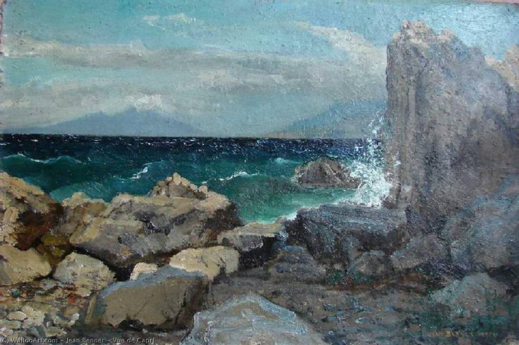Vue De Capri — Jean Benner