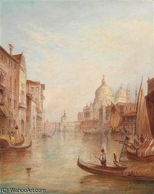 Venice - View Of Santa Maria Della Salute — Alfred Pollentine