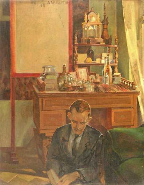 Man Reading — Яцек Мальчевский