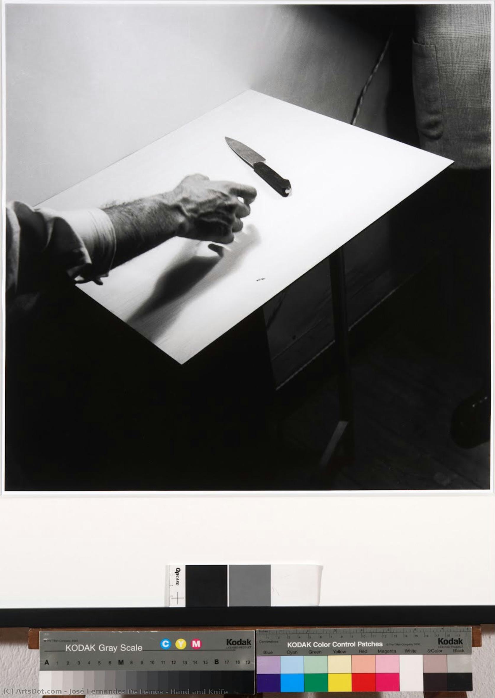 Hand And Knife — José Fernandes De Lemos