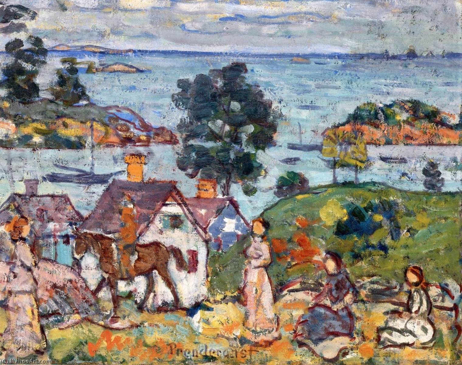 Gloucester Harbor — Maurice Brazil Prendergast
