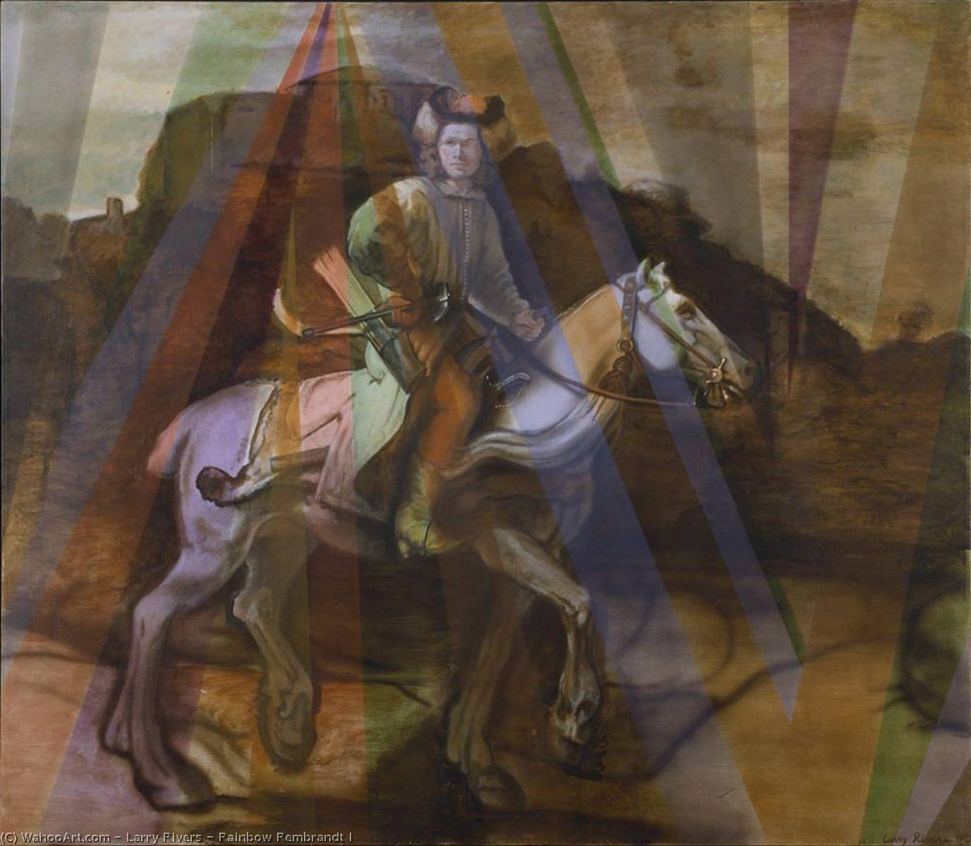 Rainbow Rembrandt I — Ларри Риверс