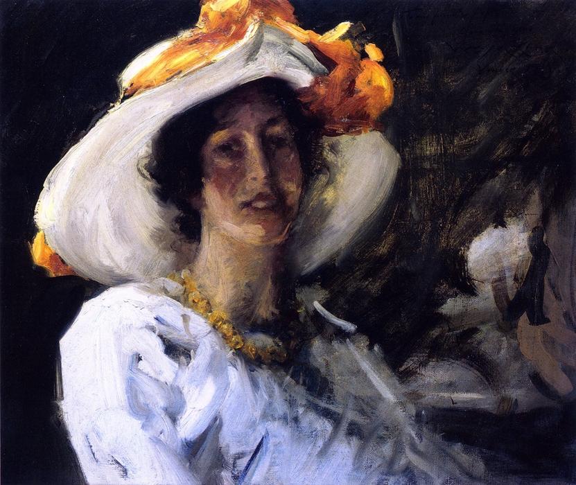Study Of Clara Stephens — William Merritt Chase