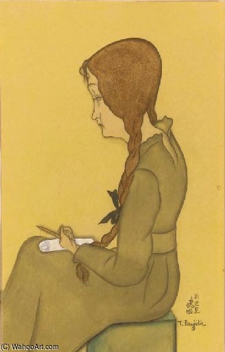 Femme Assise — Léonard Tsuguharu Foujita
