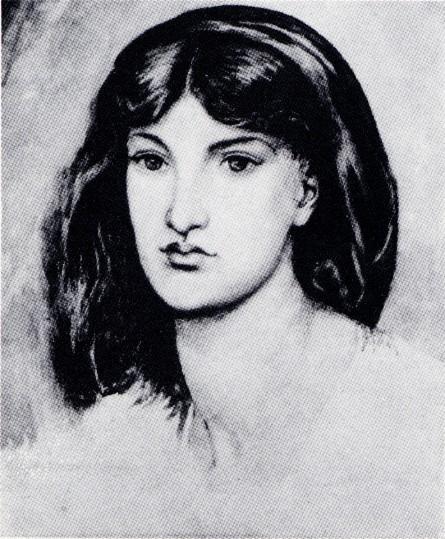 Sibylla Palmifera - Study — Данте Габриэль Россетти