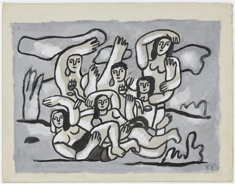 The Bathers — Леже