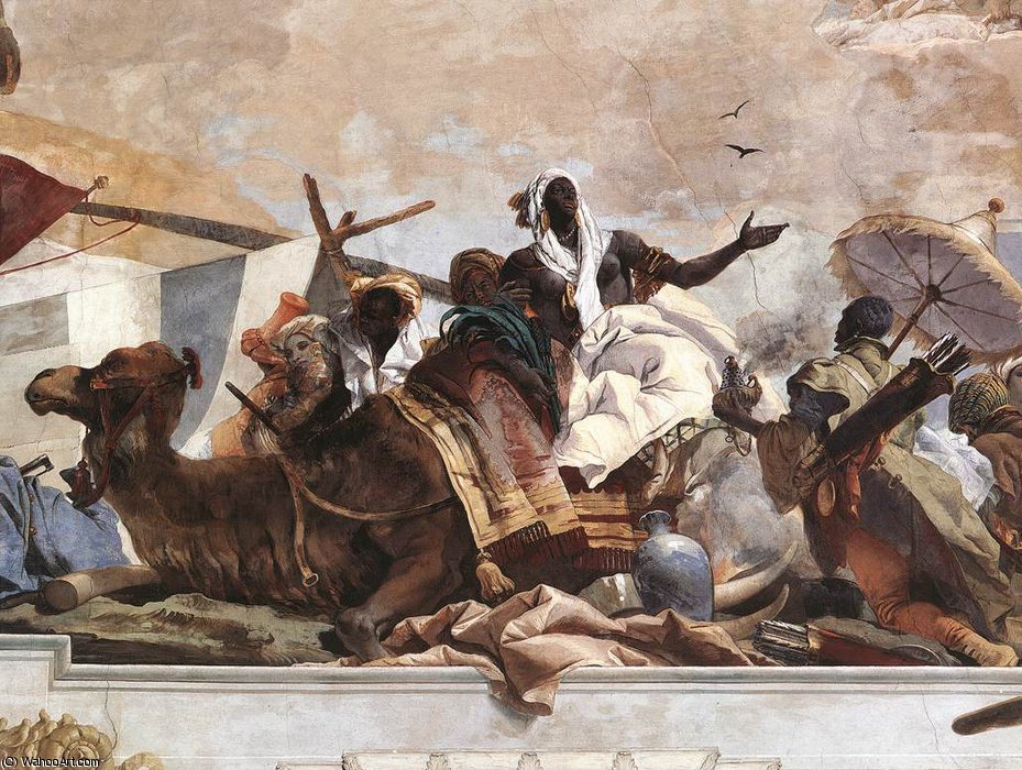 Wurzburg Apollo And The Continents D - — Giambattista Tiepolo