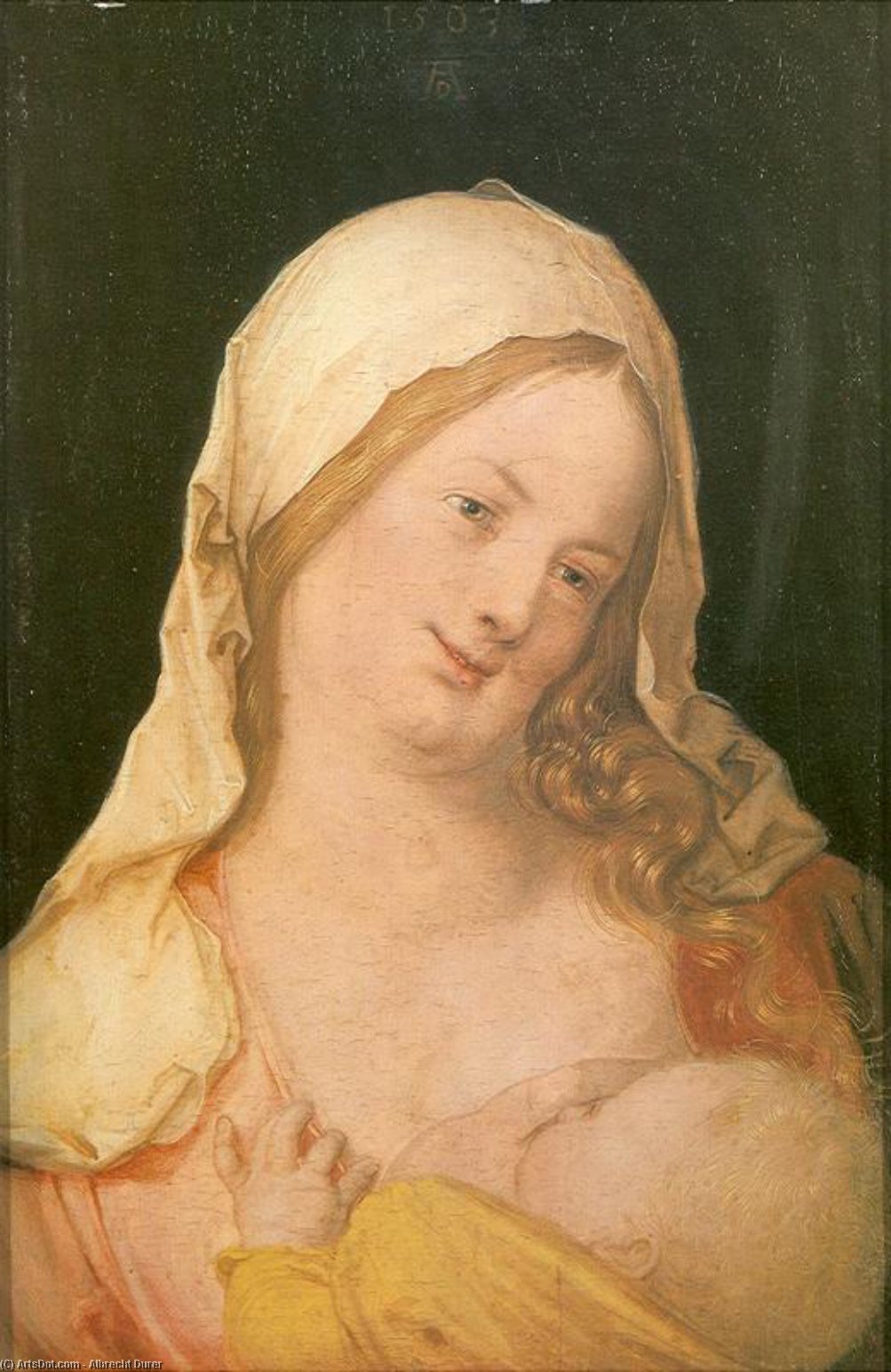 Die Stillende Jungfrau — Albrecht Dürer