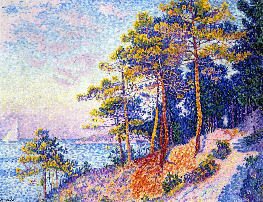 Seaside (also Known As Le Sentier De La Douane, Saint-tropez) — Paul Signac