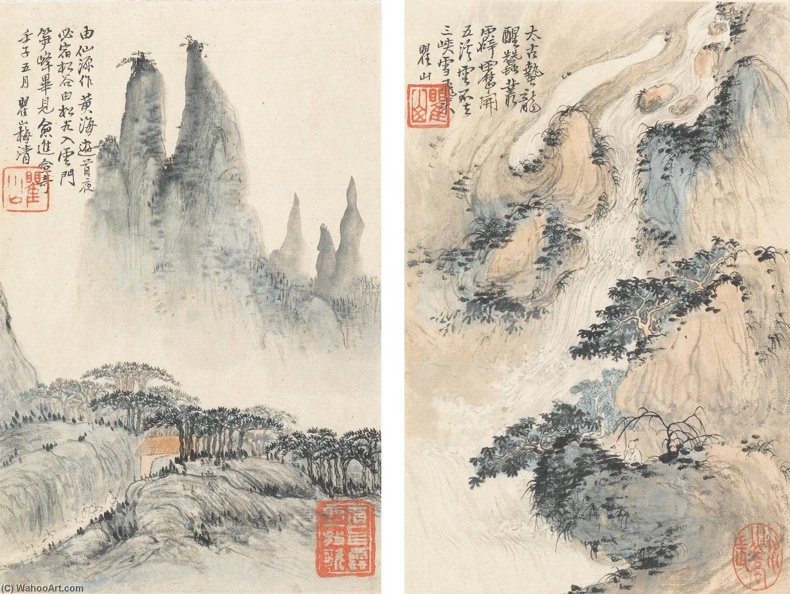 The Complete Views Of Mount Huang — Mei Qing
