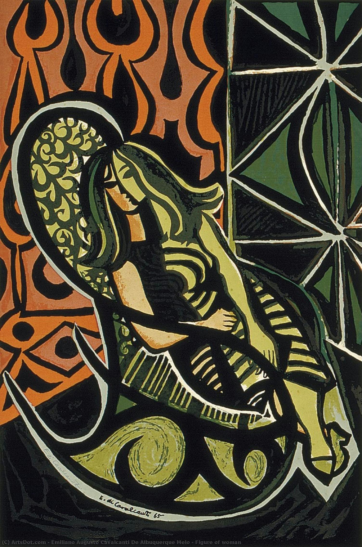 Figure Of Woman — Emiliano Augusto Cavalcanti De Albuquerque Melo