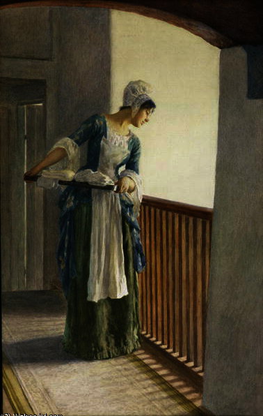 The Laundry Maid — William Henry Margetson