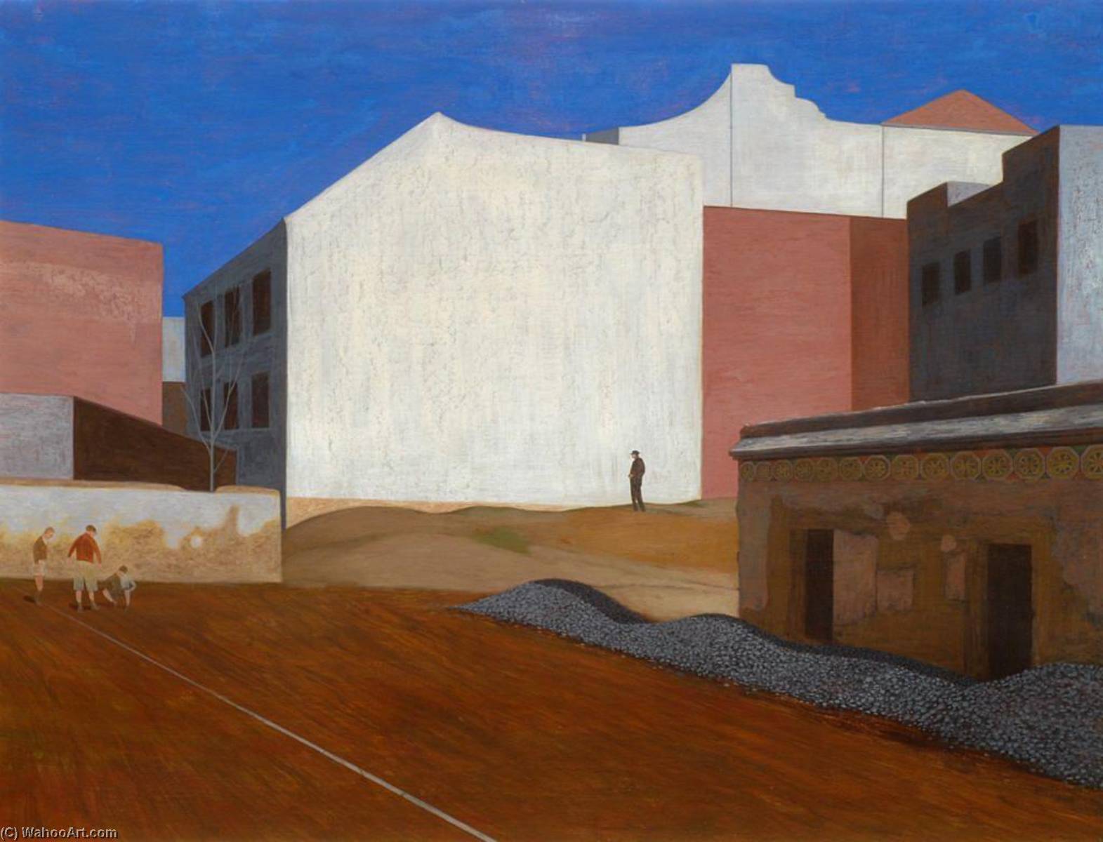 White Wall — Carroll Cloar