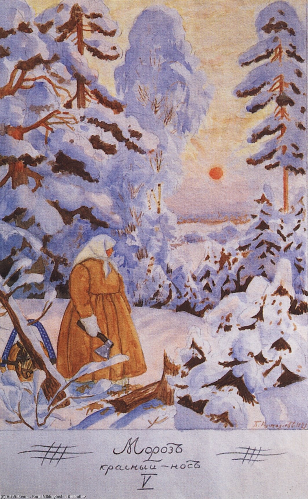 Frost-governor — Boris Kustodijev