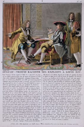 Duguay-trouin Recounting His Naval Exploits — Antoine Louis Francois Sergent Marceau