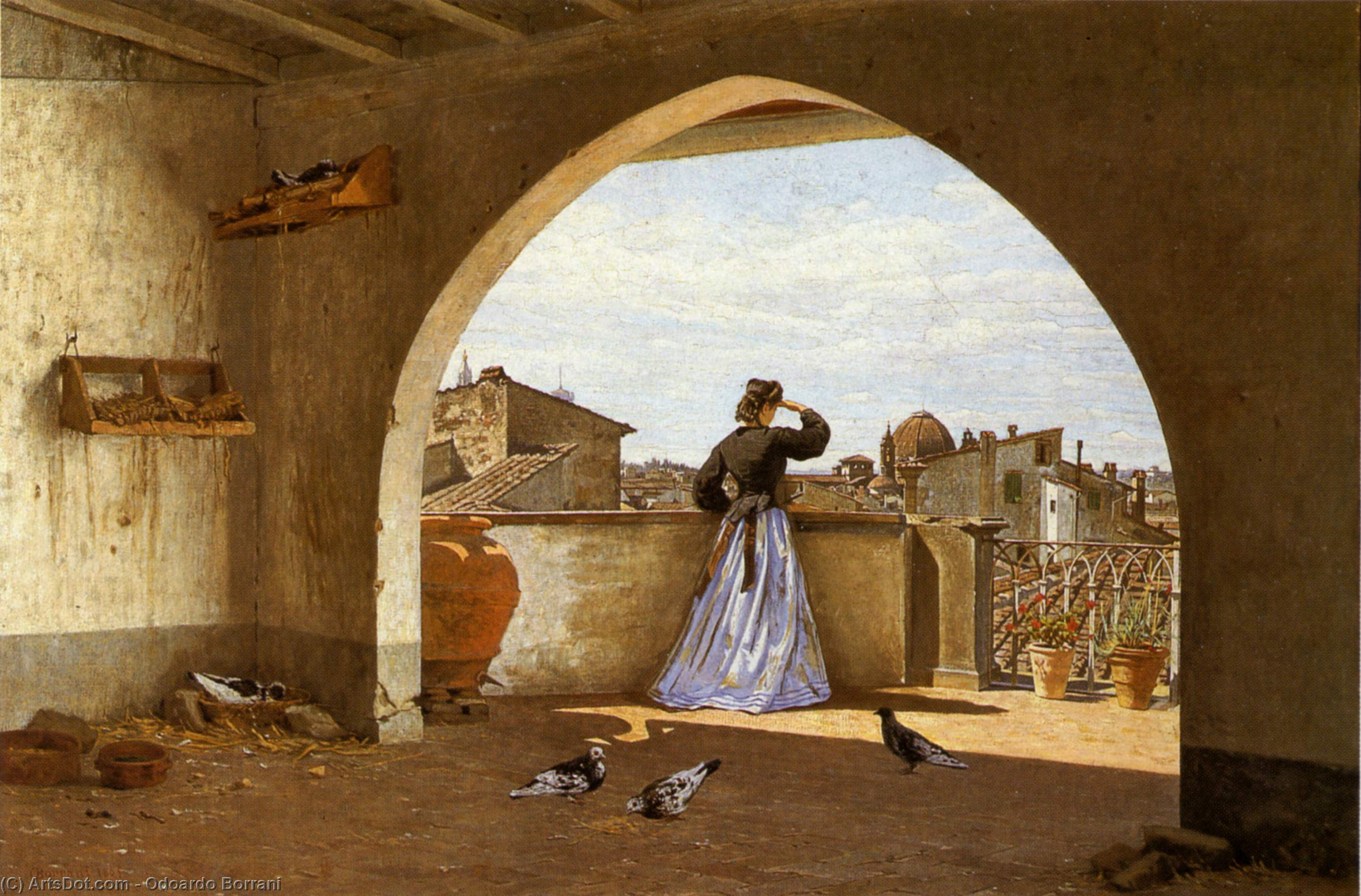 La Mia Terrazza, Firenze — Odoardo Borrani