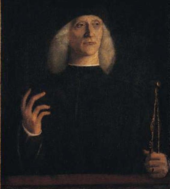 A Man With A Pair Of Dividers — Đendže Bellini
