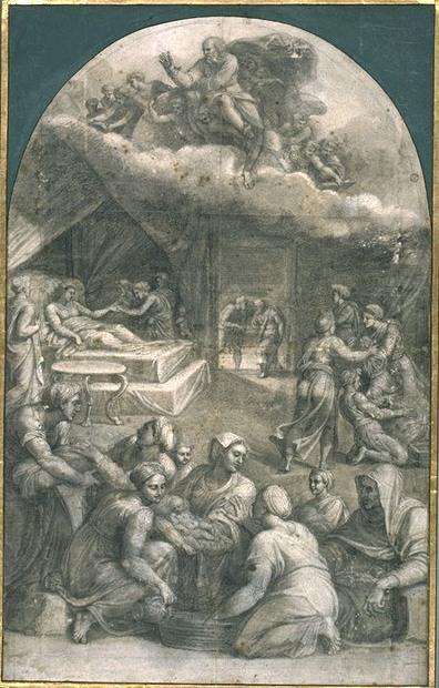 Birth Of The Virgin — Sebastiano Del Piombo