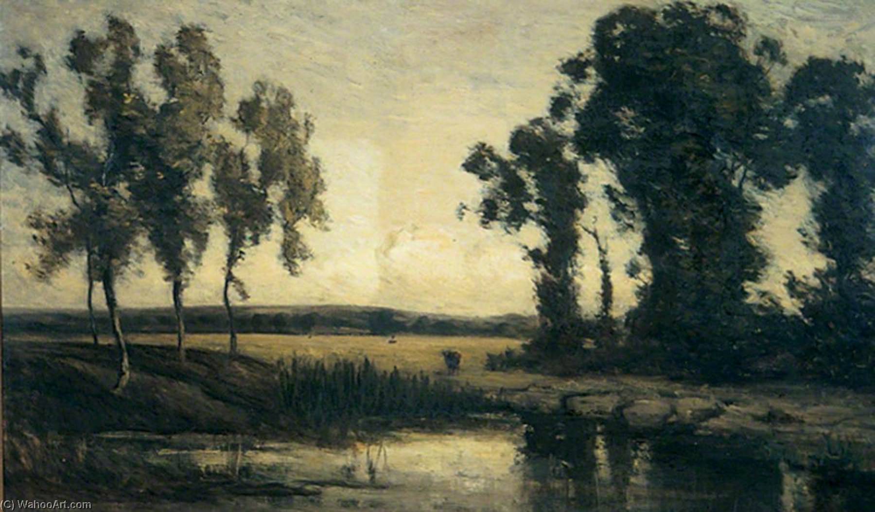 Trees By A Pool — Arthur Douglas Peppercorn