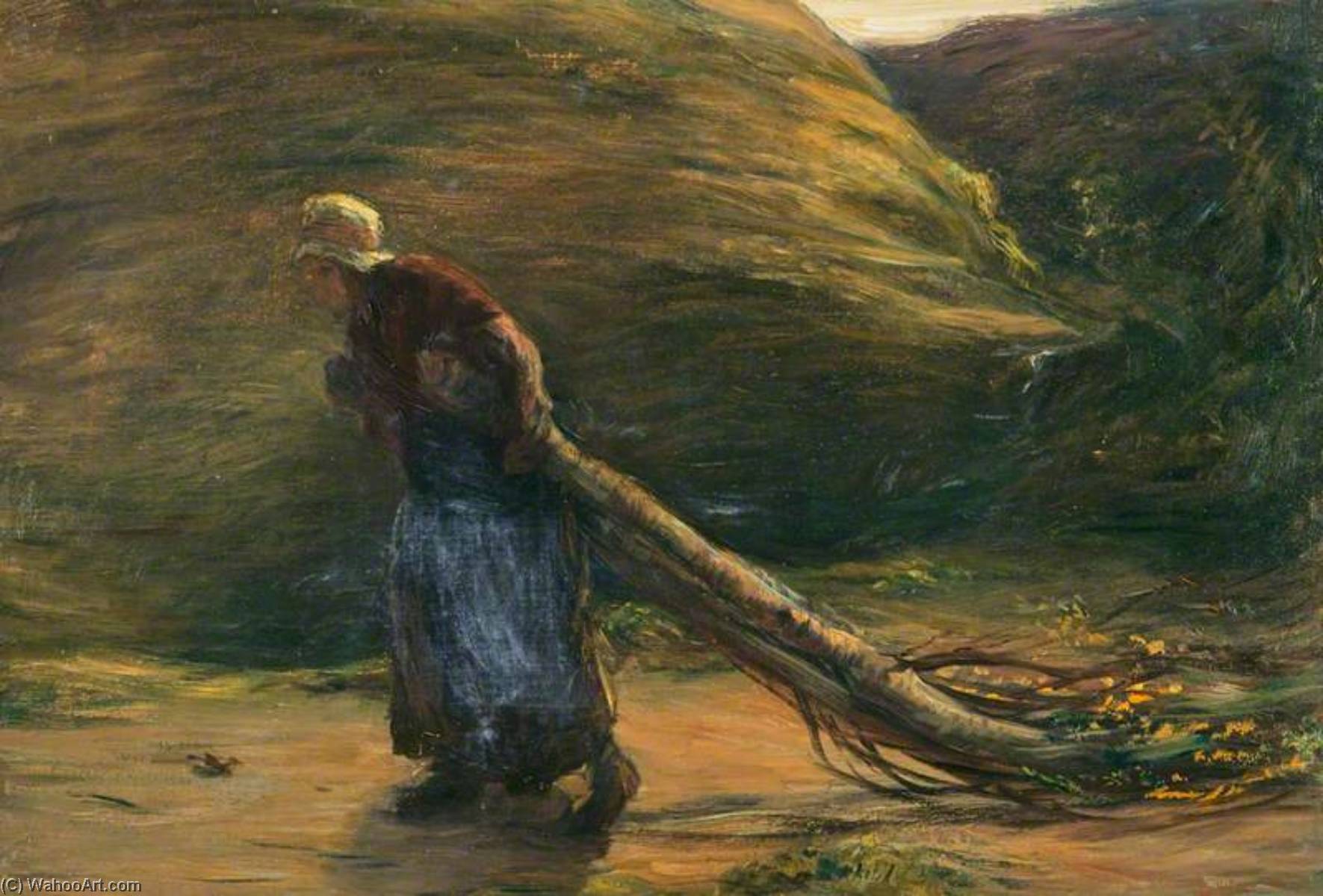 Study For 'a Toiler Of The Hills' — Hugh Cameron Wilson