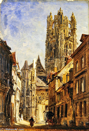 St Laurent Church, Rouen — William Parrott