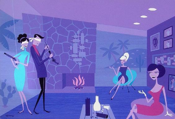 The Best Party — Josh Agle (shag)