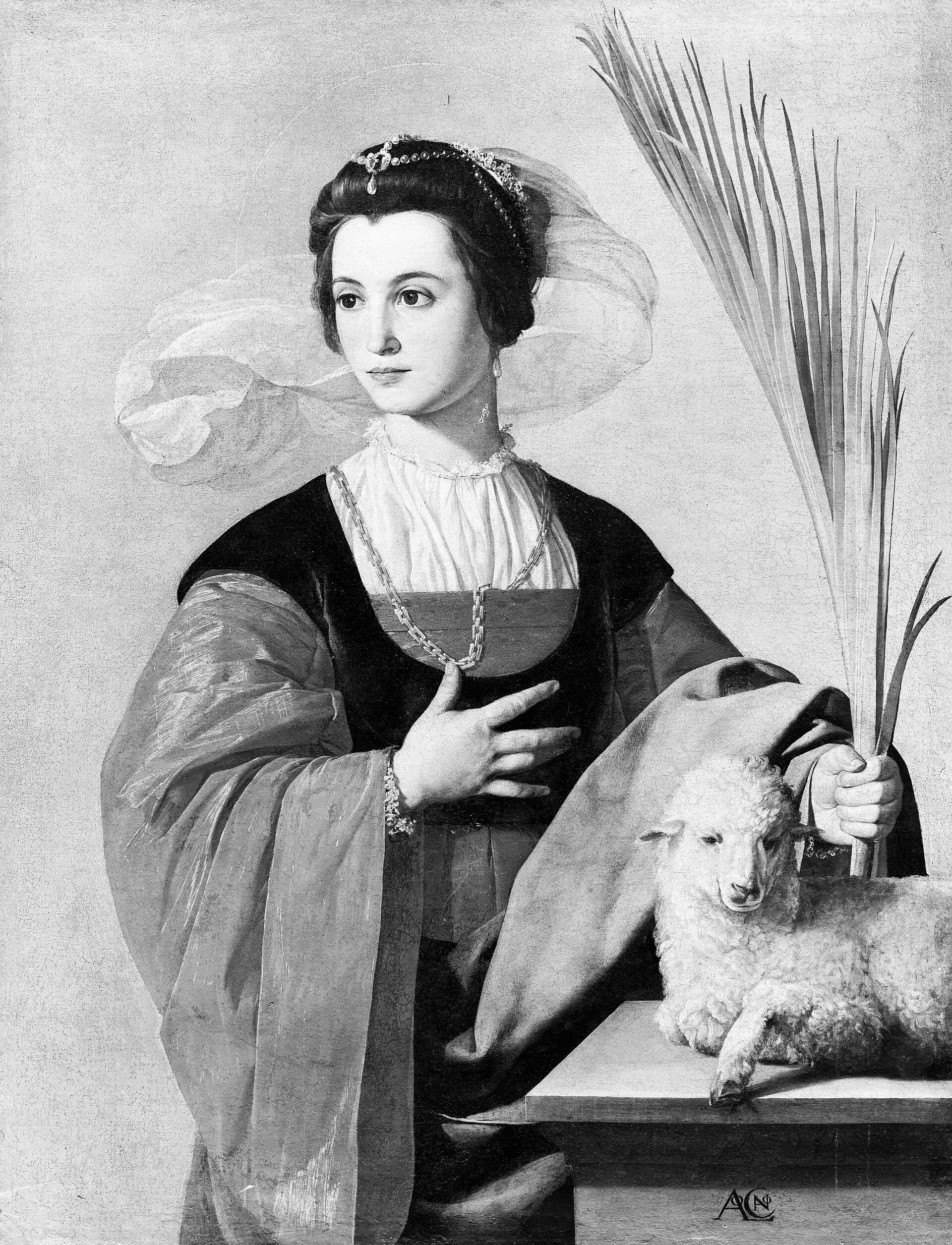 Saint Agnes — Алонсо Кано