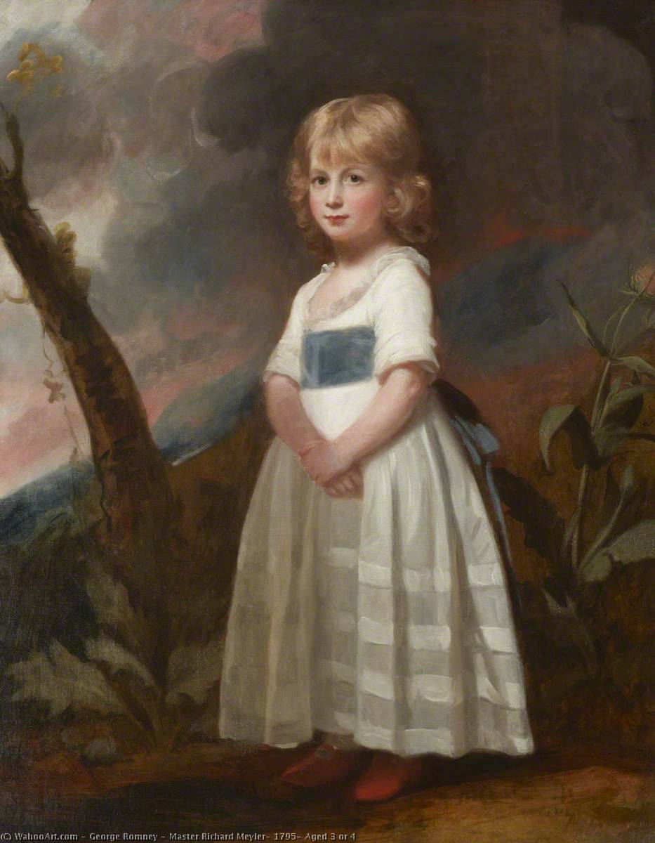 Master Richard Meyler, 1795, Aged 3 Or 4 — George Romney
