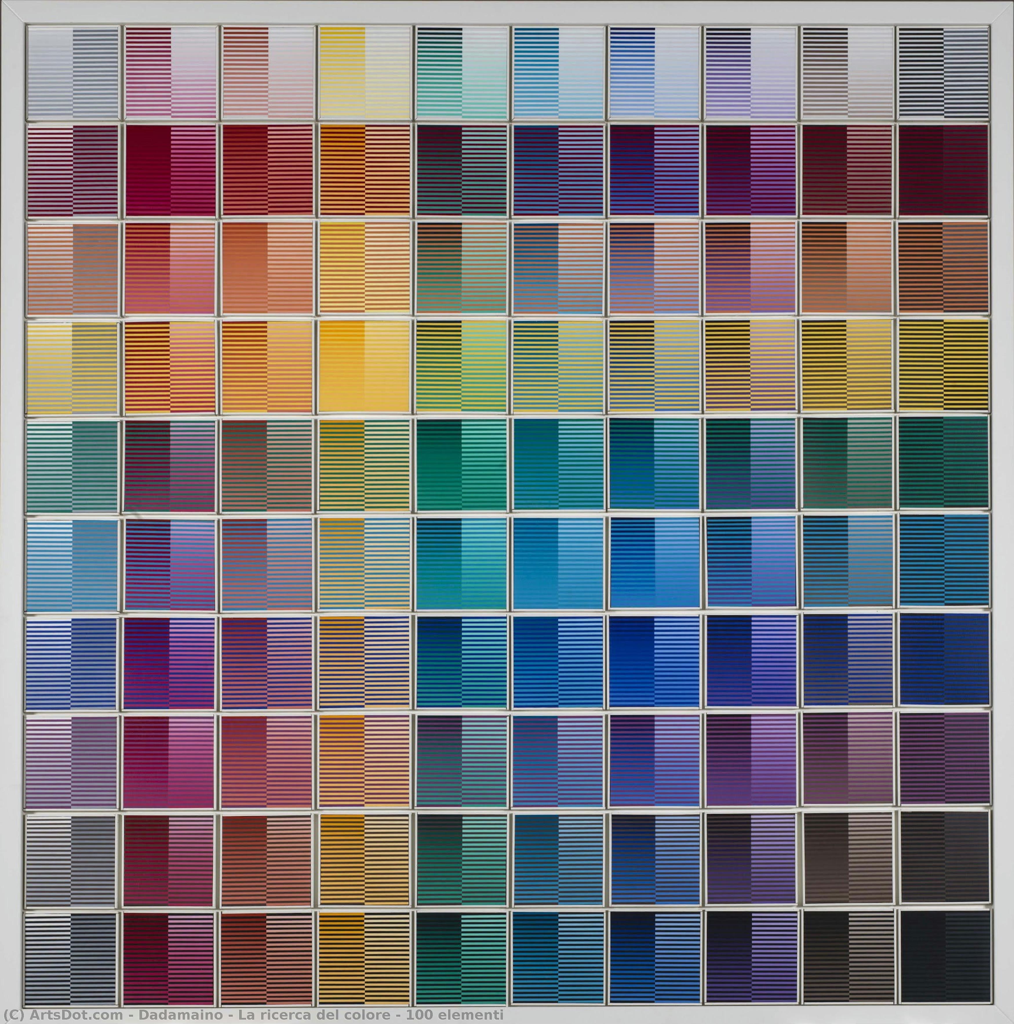 La Ricerca Del Colore - 100 Elementi — Dadamaino