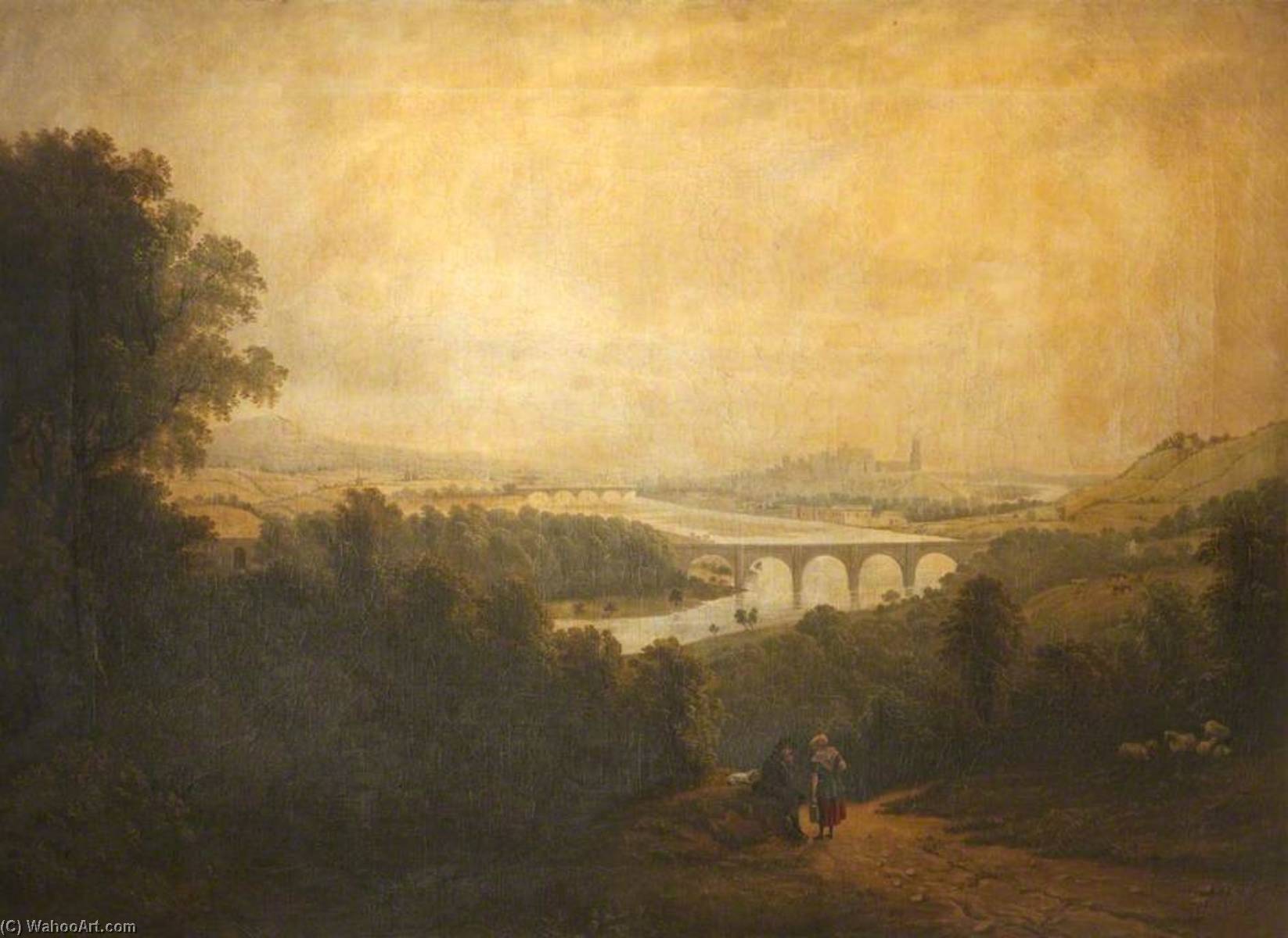 Lancaster With The Aqueduct Bridge — John Henderson