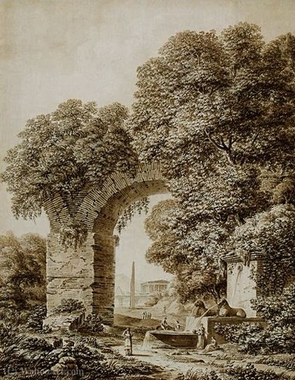 Landscape With Ruins — Semyon Fyodorovich Shchedrin